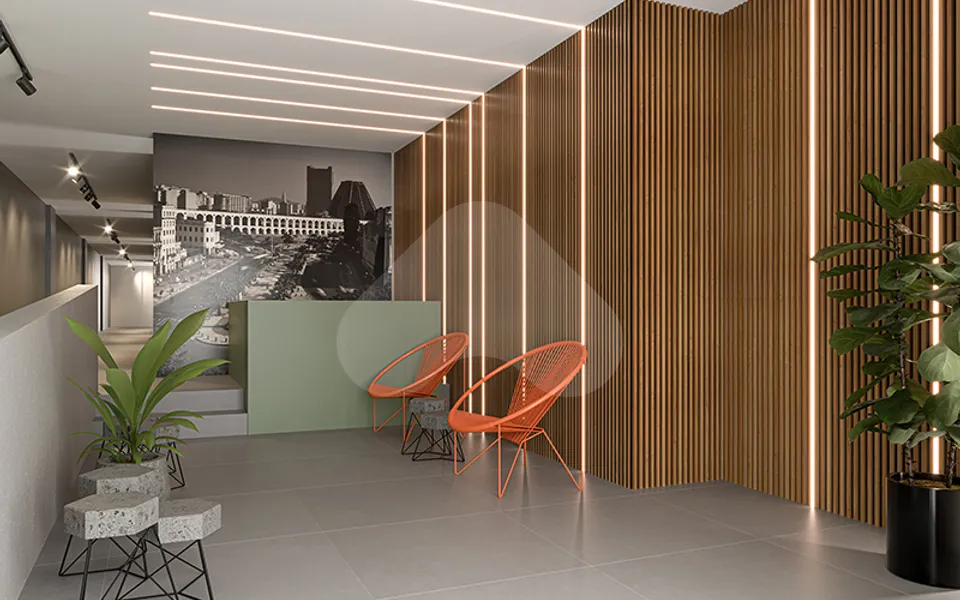 Cores do Rio - Apartamento com 35,98 m², em Centro — foto 5
