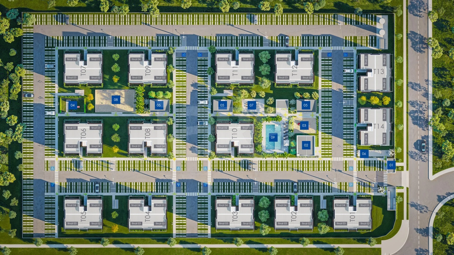 Planta — Implantação