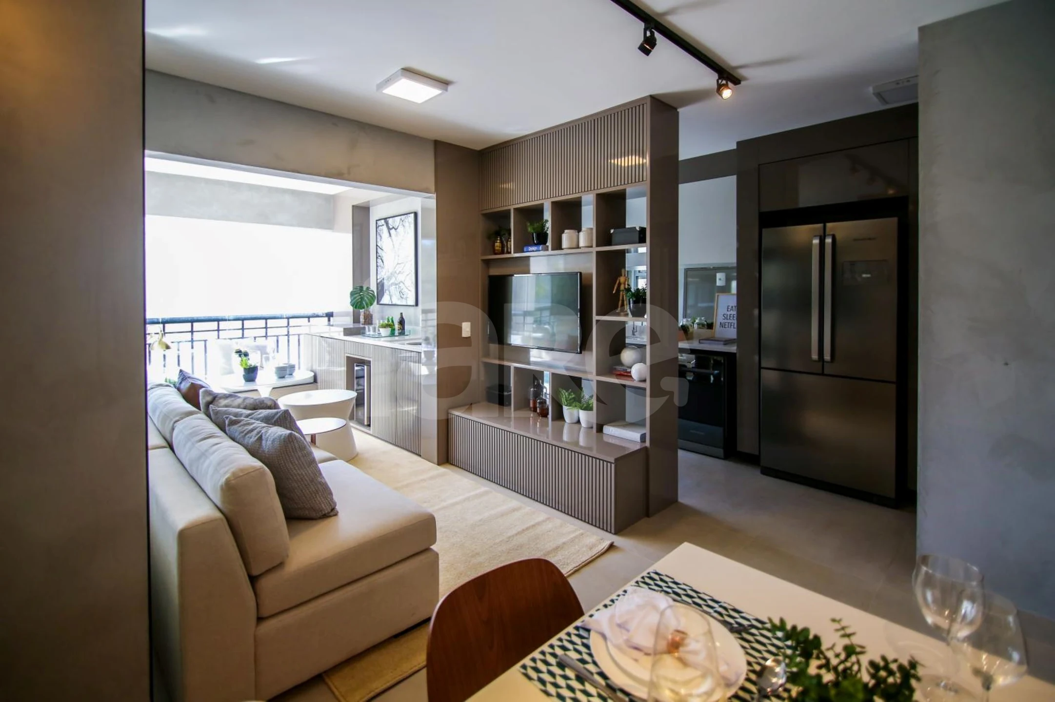 Ext Praça Morumbi - Apartamento com 58,11 m², em Morumbi — foto 4
