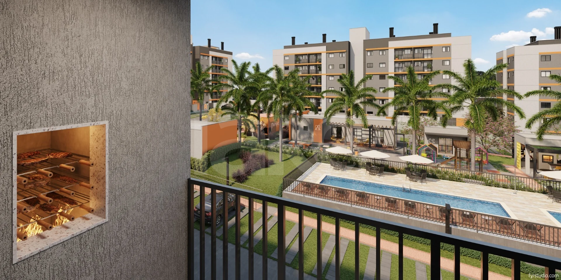 Meo Neoville - Garden com 66,8 m², em Cidade Industrial — foto 10