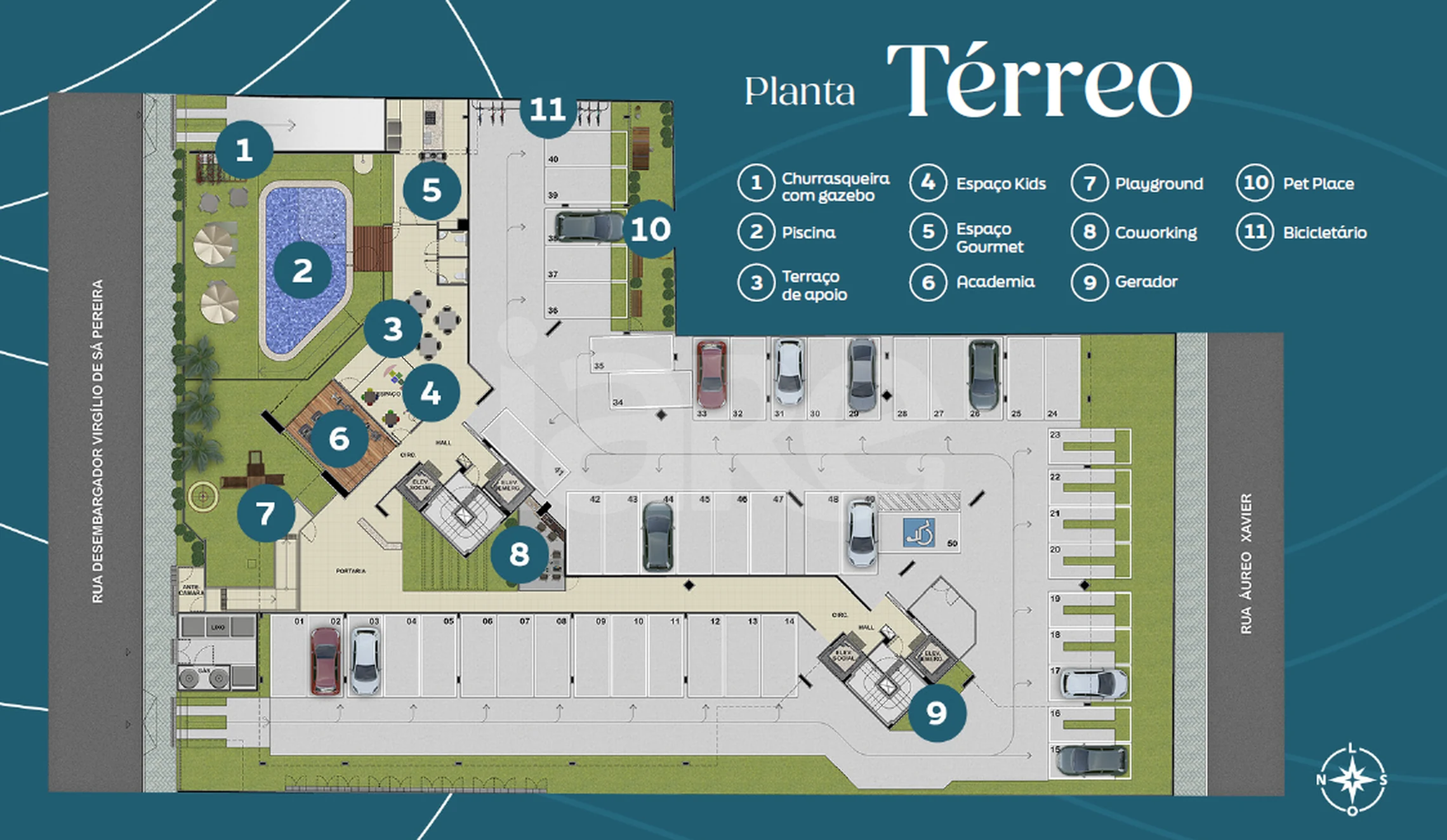 Planta — Pavimento térreo