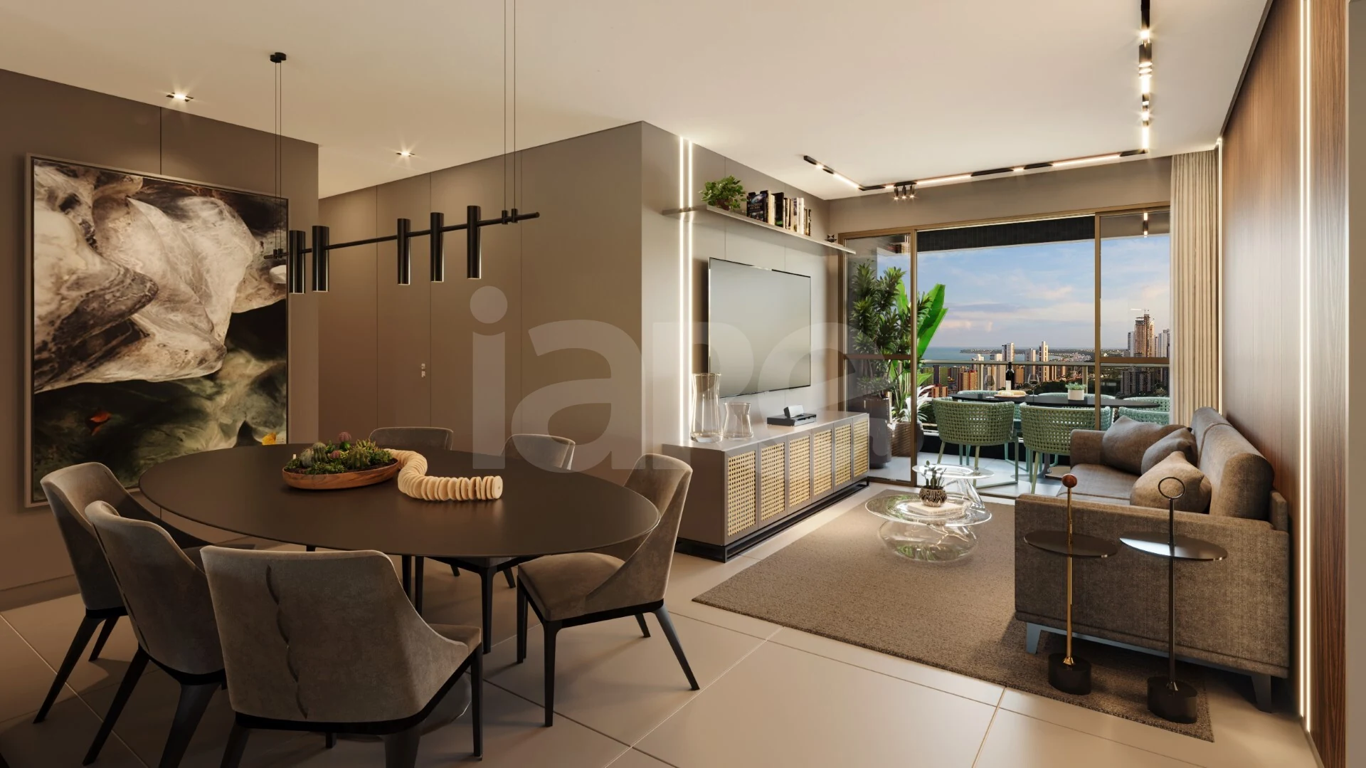 Mirante Ruy Carneiro - Apartamento com 101,56 m², em Miramar — foto 2