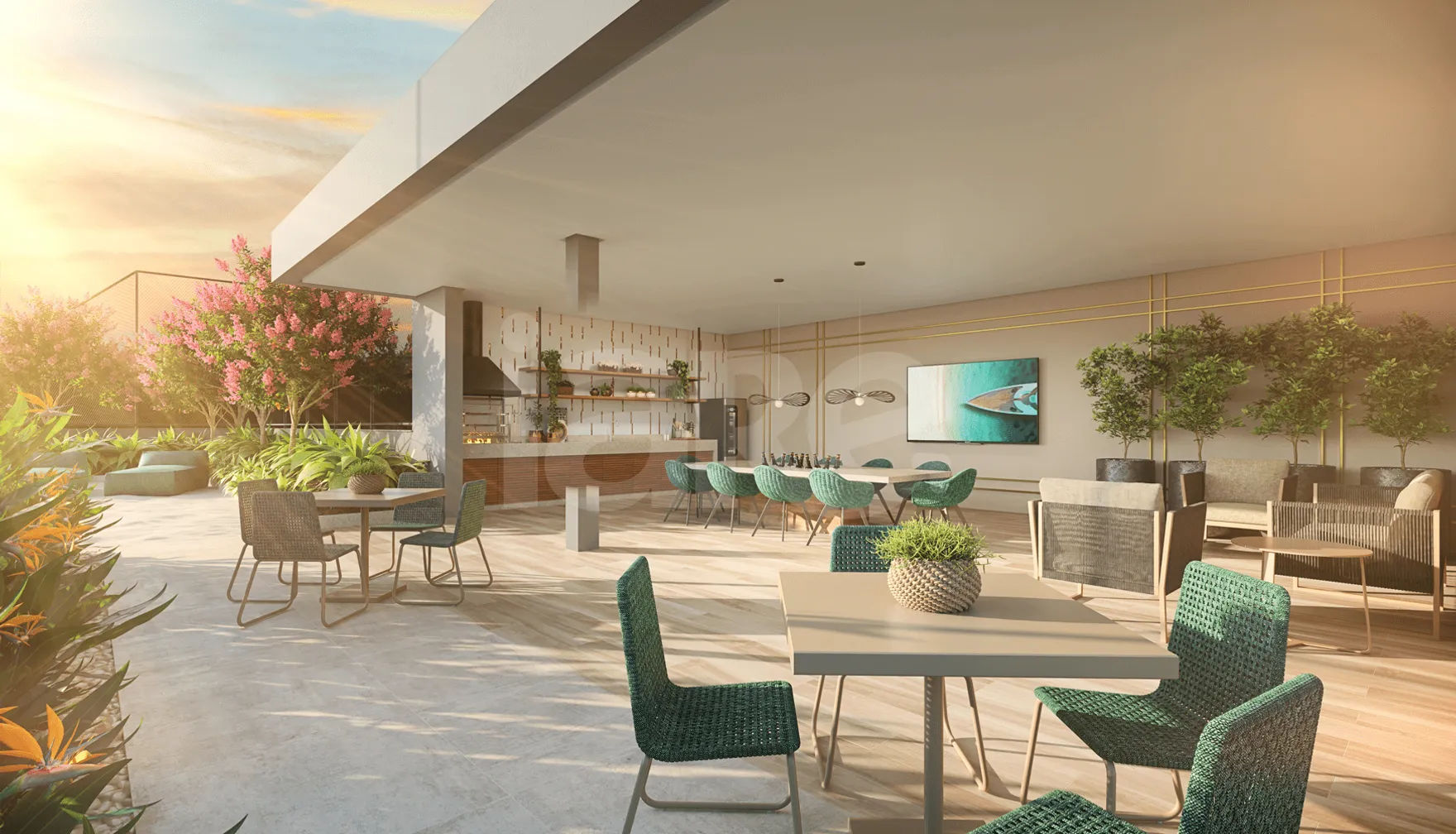 Living Pacific Belém - Apartamento com 95 m², em Belém — foto 12