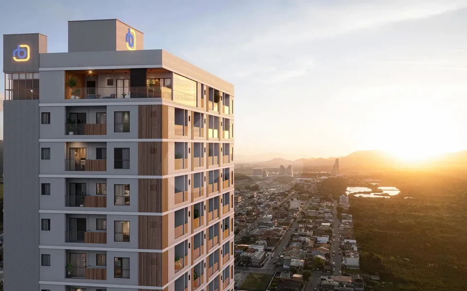 Brizza Studios - Apartamento com 44 m², em Balneário Perequê — foto 11