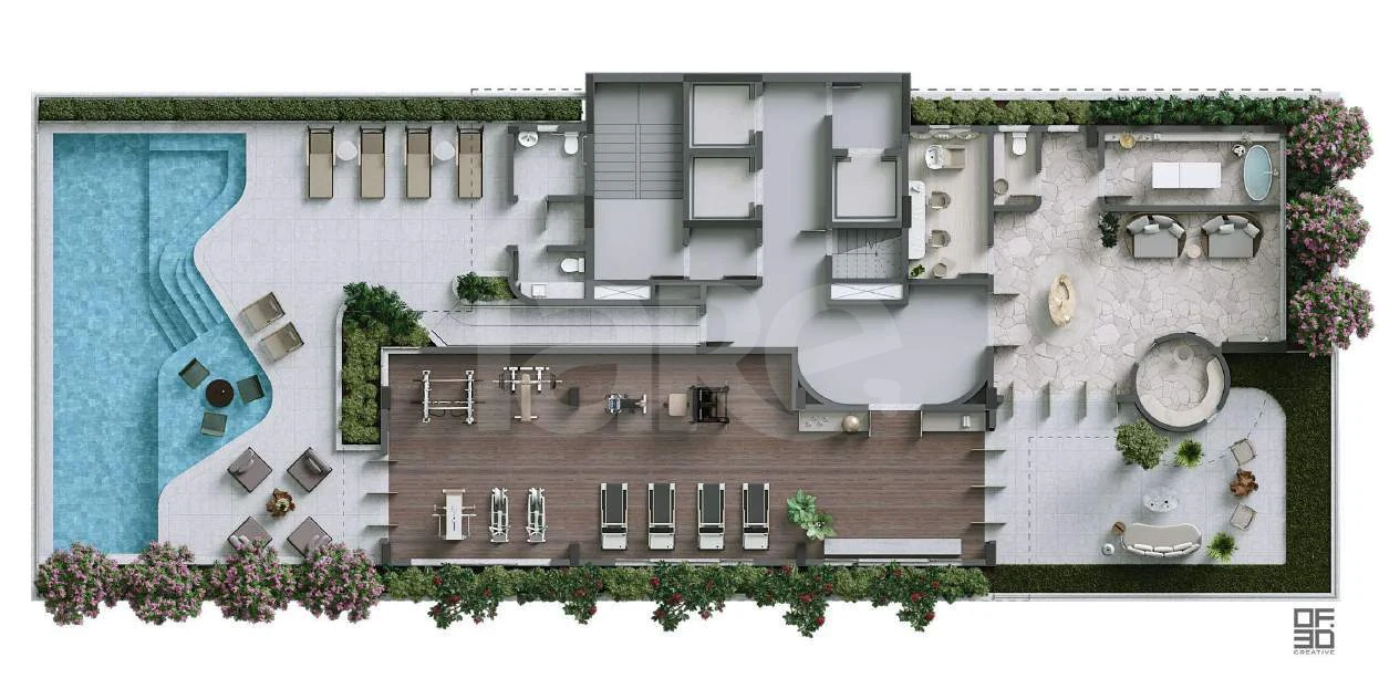 Planta — Pavimento terraço