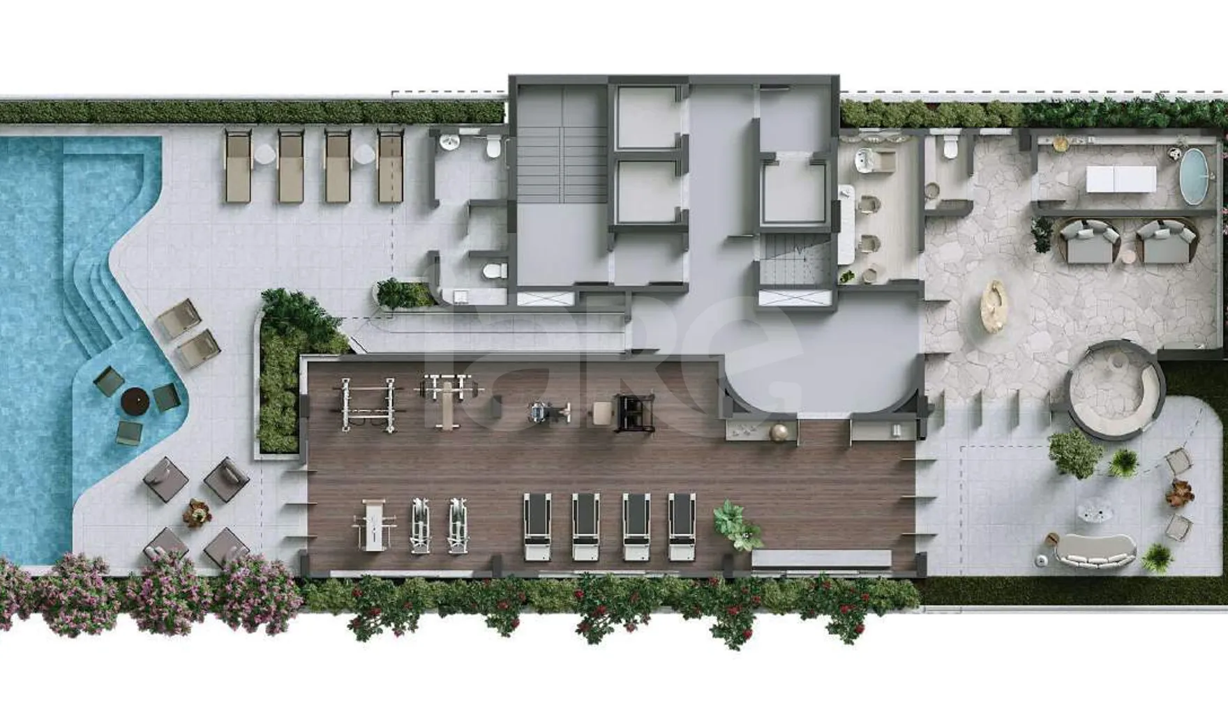 Planta — Pavimento terraço