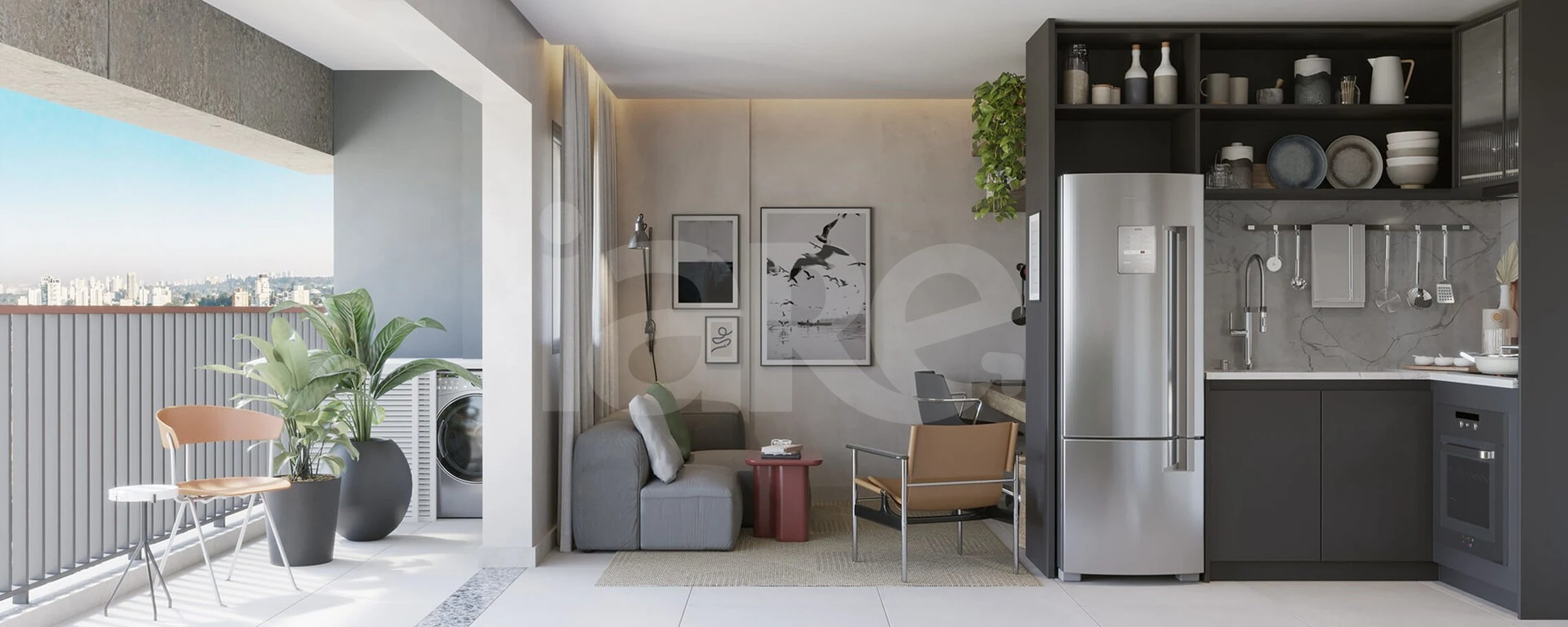 La Vida Estilo Barroco - Apartamento com 40,56 m², em Brooklin Paulista — foto 4