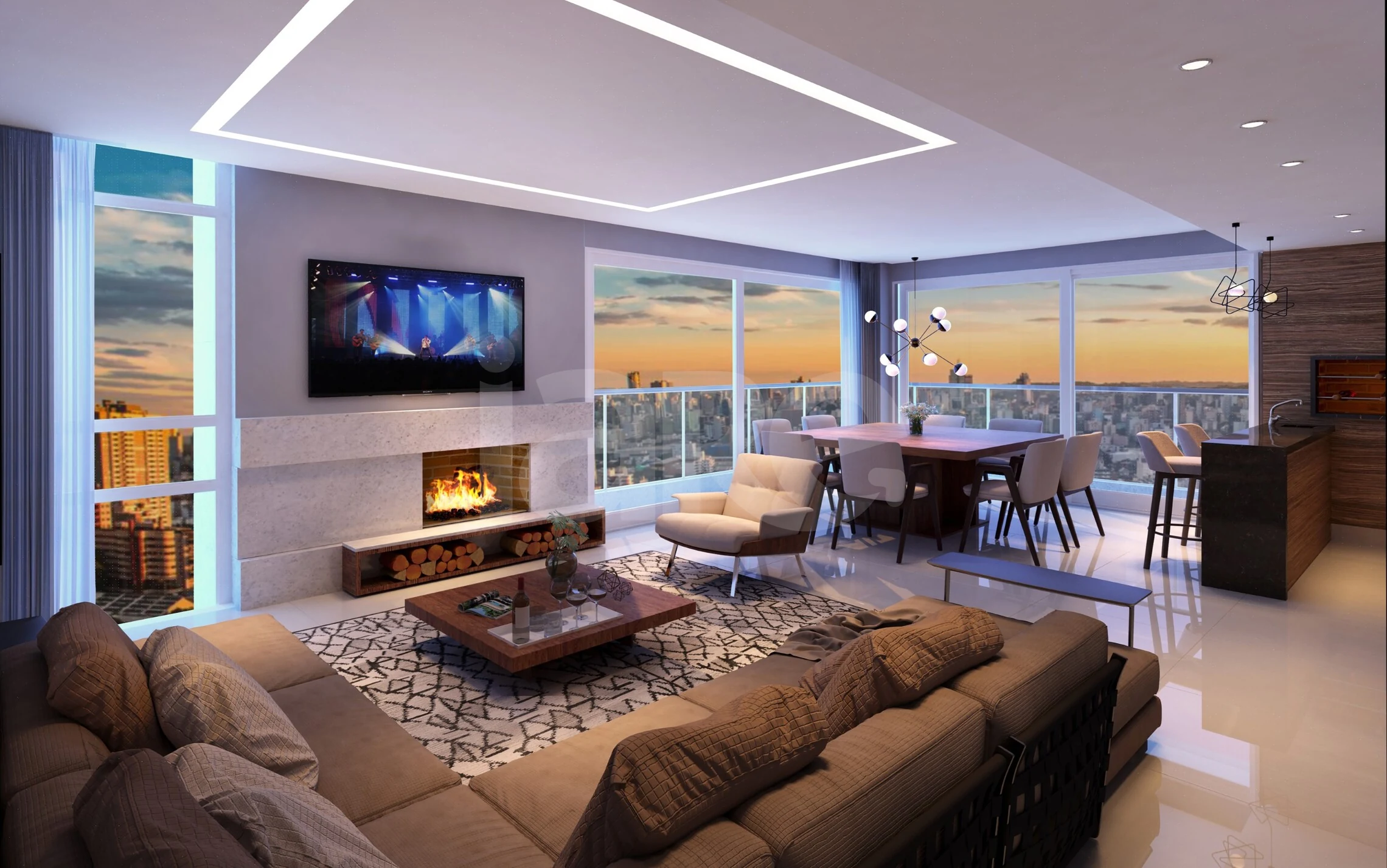 DUOS - Apartamento com 182,37 m², em Três Figueiras — foto 9