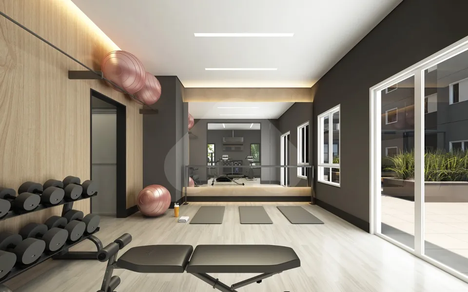 Vista Parque Clube II - Apartamento com 45 m², em Parque Assunção — foto 3