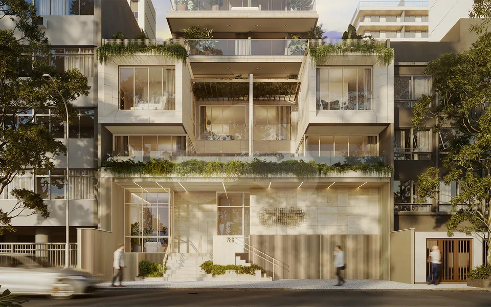 786 Prudente - Apartamento com 167,07 m², em Ipanema — foto 2