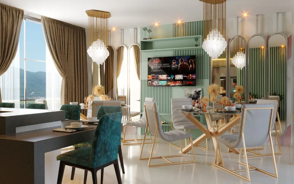 Campo Di Florença - Apartamento com 66 m², em Perequê — foto 12