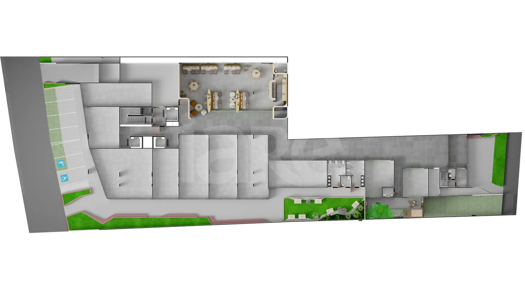 Planta — Pavimento térreo 2