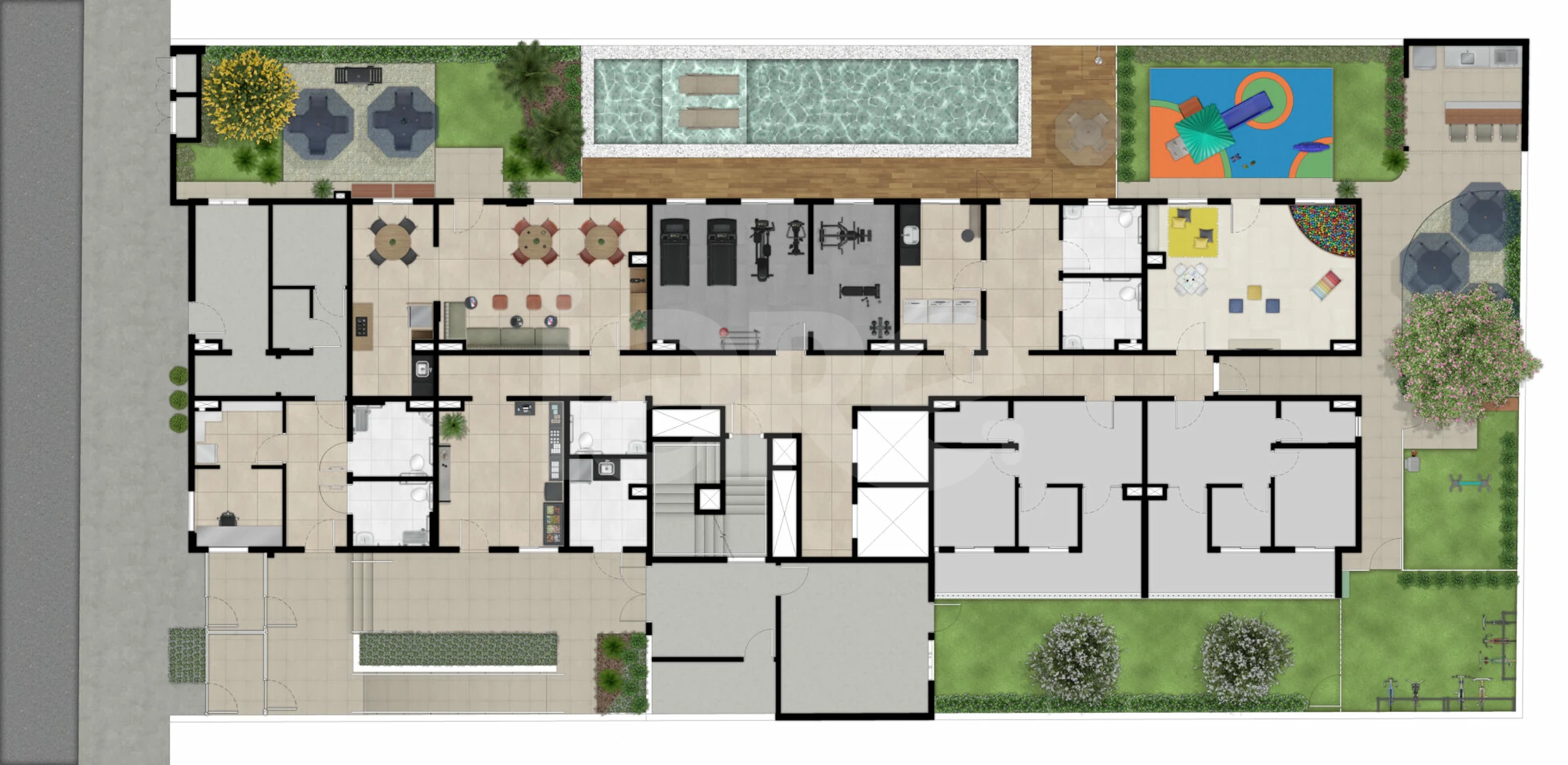 Planta — Pavimento térreo