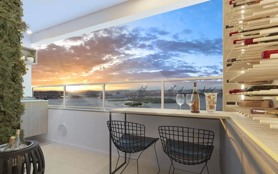 Porto Carioca - Apartamento com 46,5 m², em Santo Cristo — foto 9