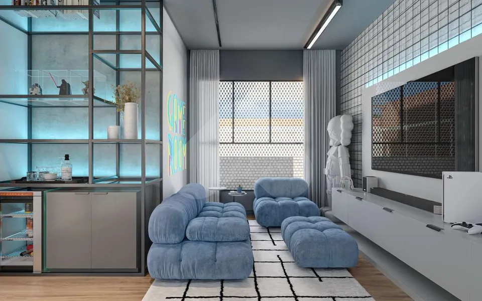 Bay Window Residence - Studio com 50,15 m², em Jardim Dourado — foto 12