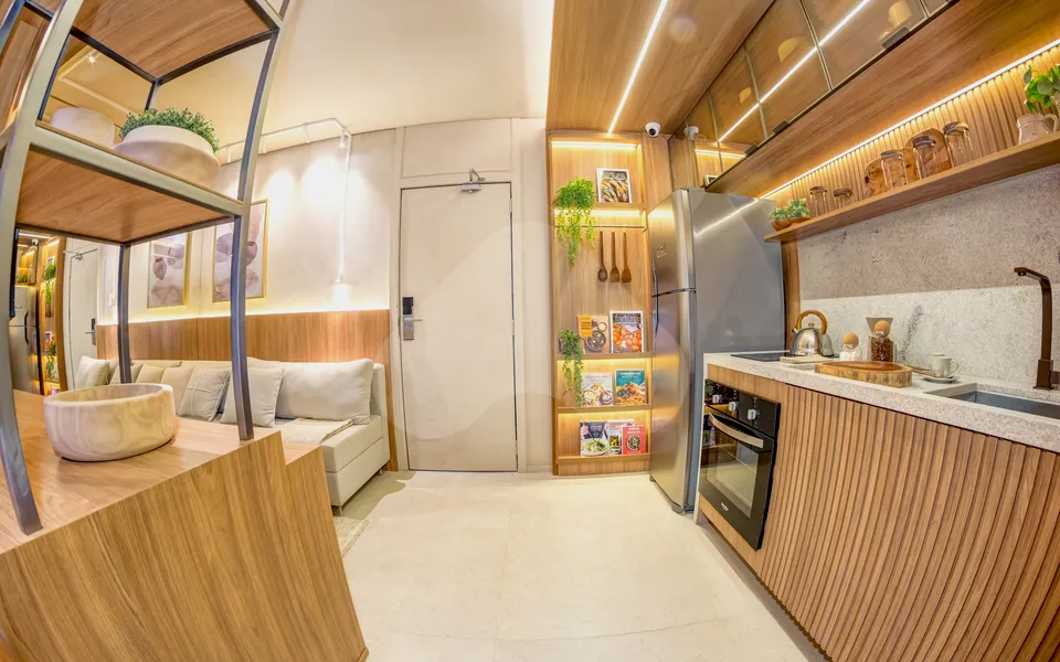 Life Mbigucci - Studio com 25 m², em Centro — foto 15