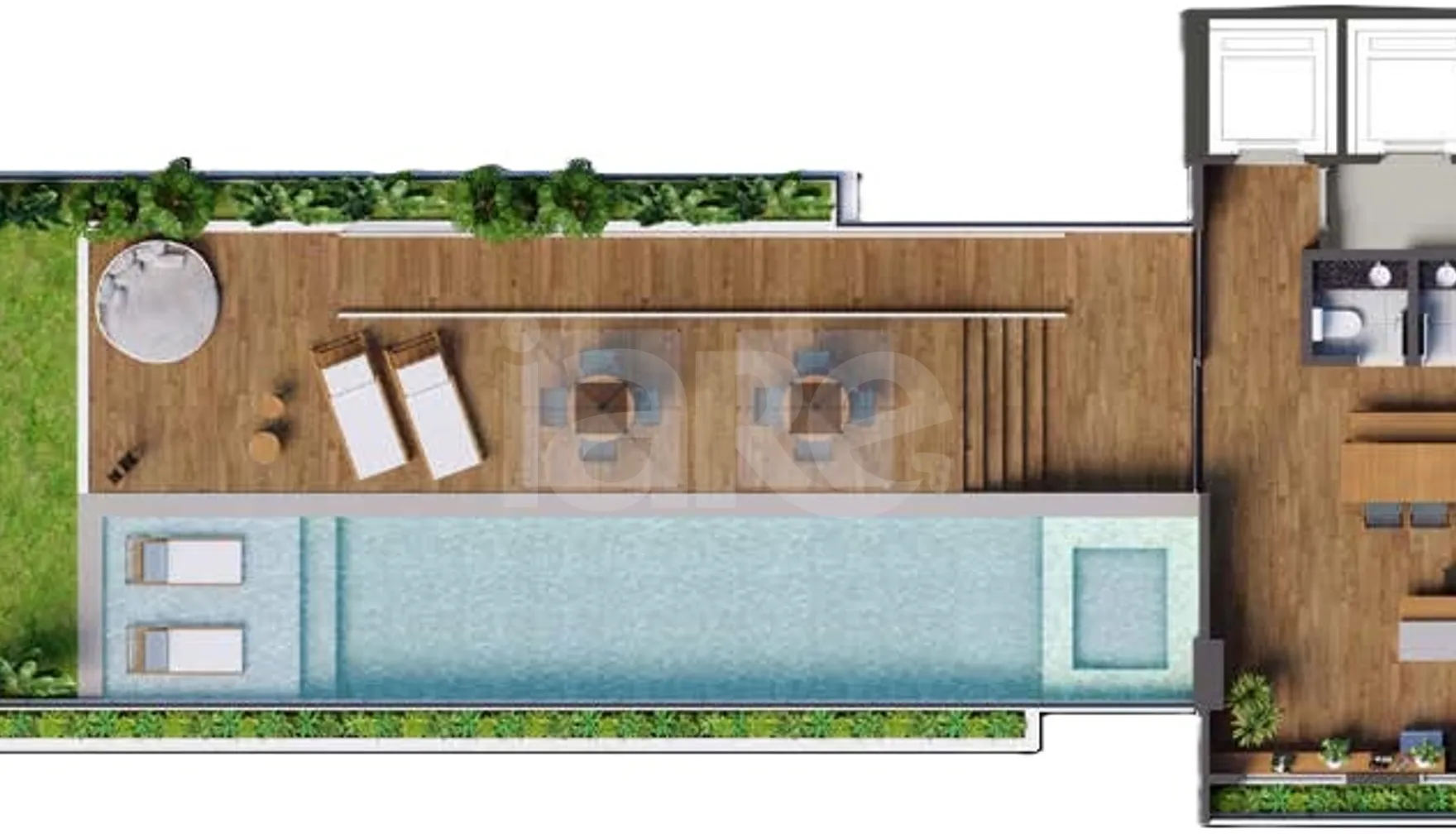 Planta — Pavimento rooftop