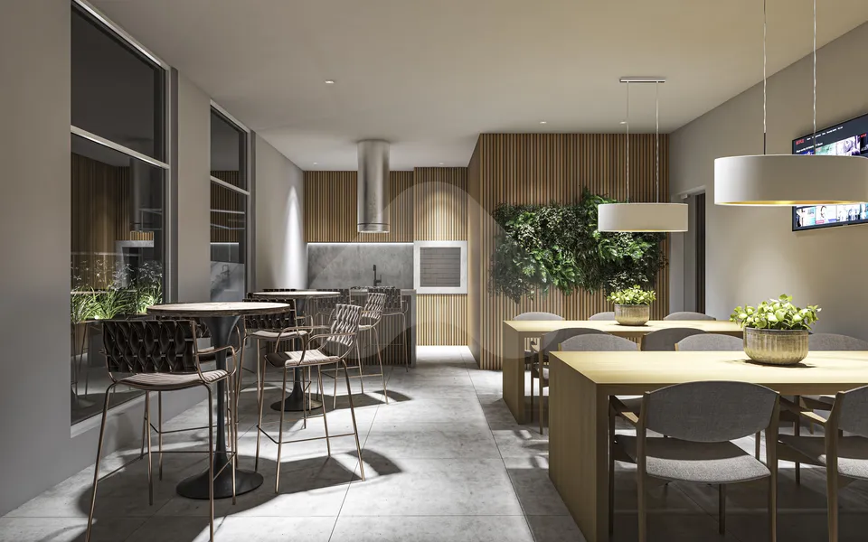 Santorini Residence - Apartamento com 67,1 m², em Ingleses do Rio Vermelho — foto 3