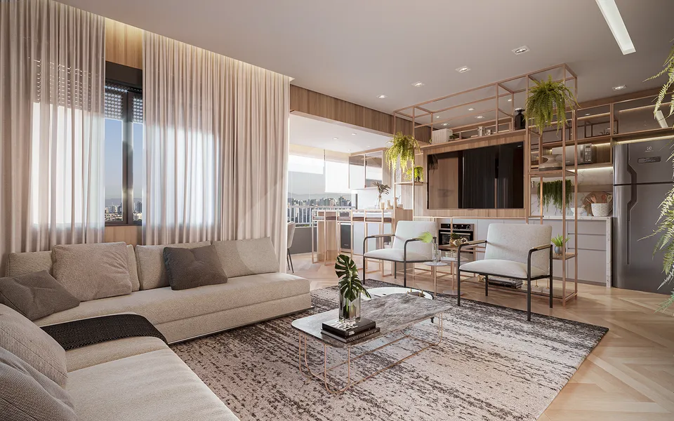 Sinésio - Apartamento com 37,36 m², em Perdizes — foto 3