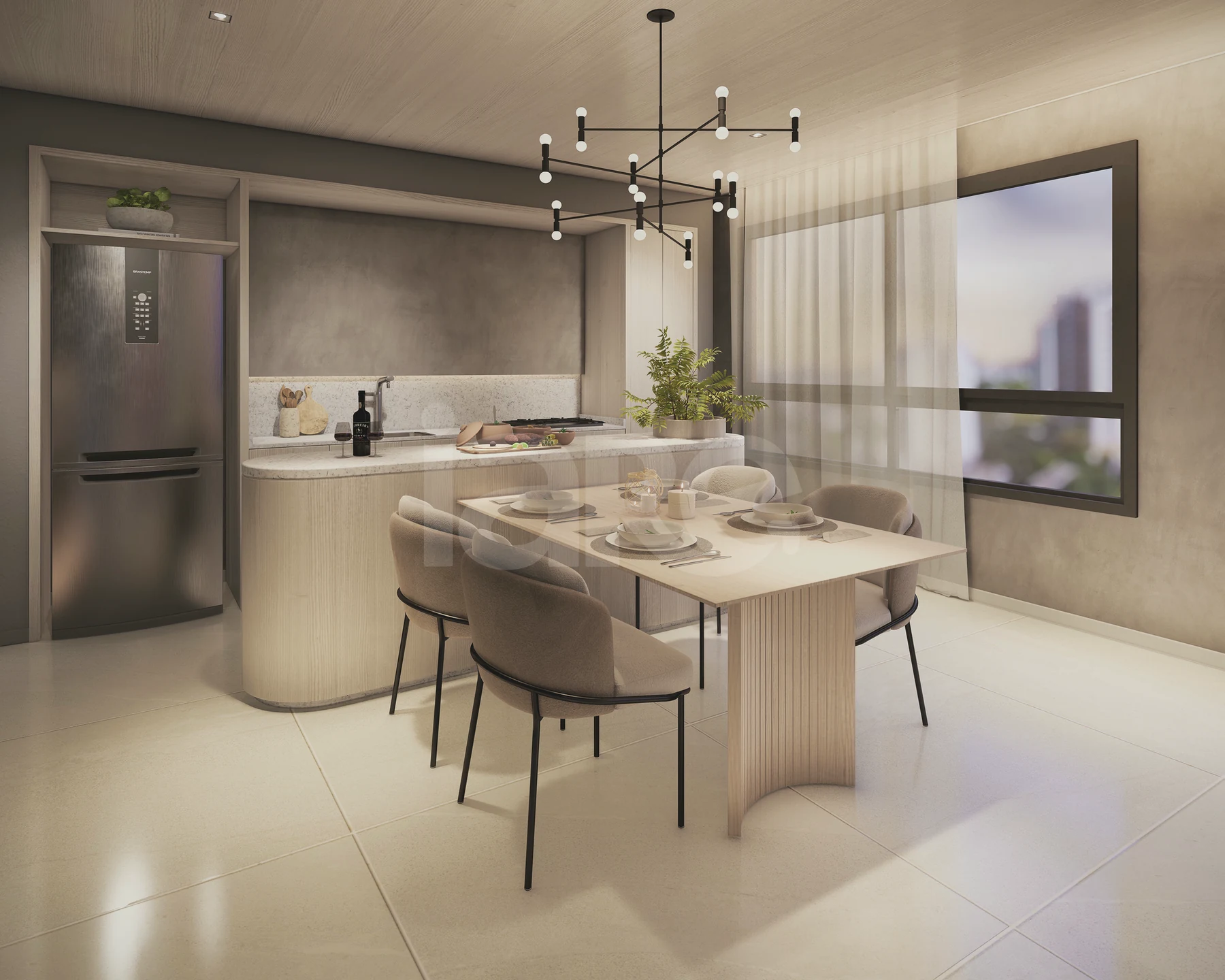 Bracon Quatá - Apartamento com 41,27 m², em Vila Olímpia — foto 2