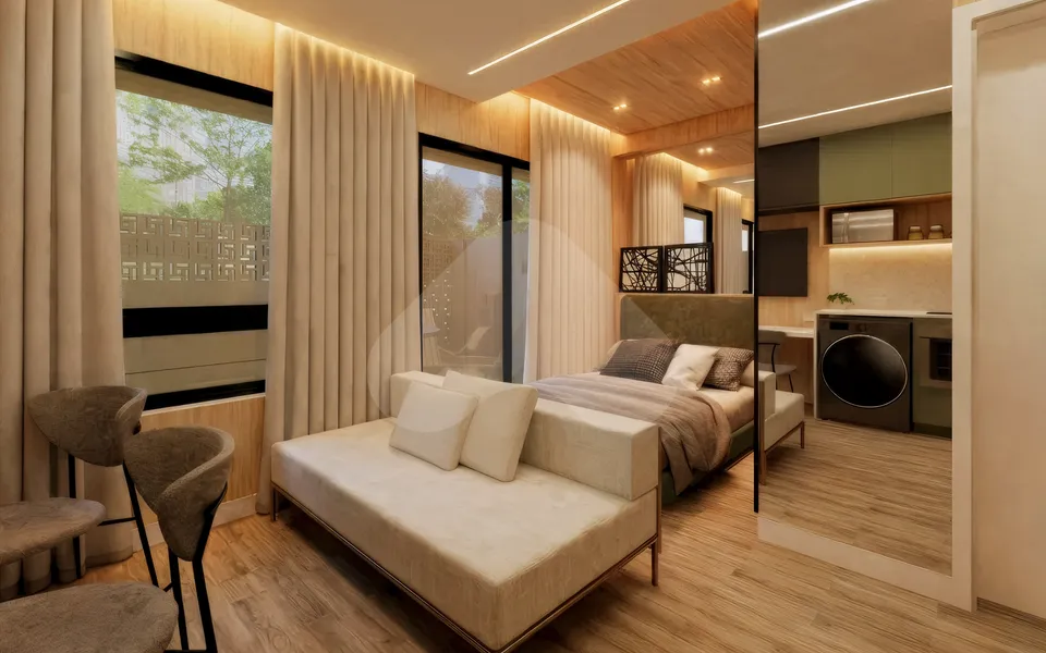 Smart Living Portão - Studio com 18,45 m², em Portão — foto 20