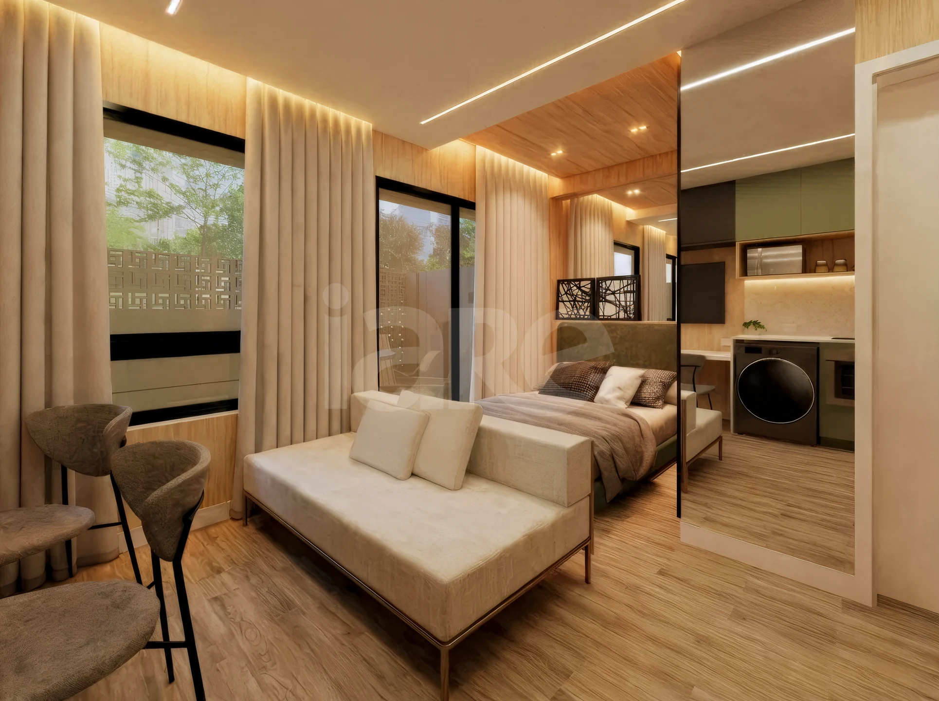 Smart Living Portão - Studio com 18,45 m², em Portão — foto 20