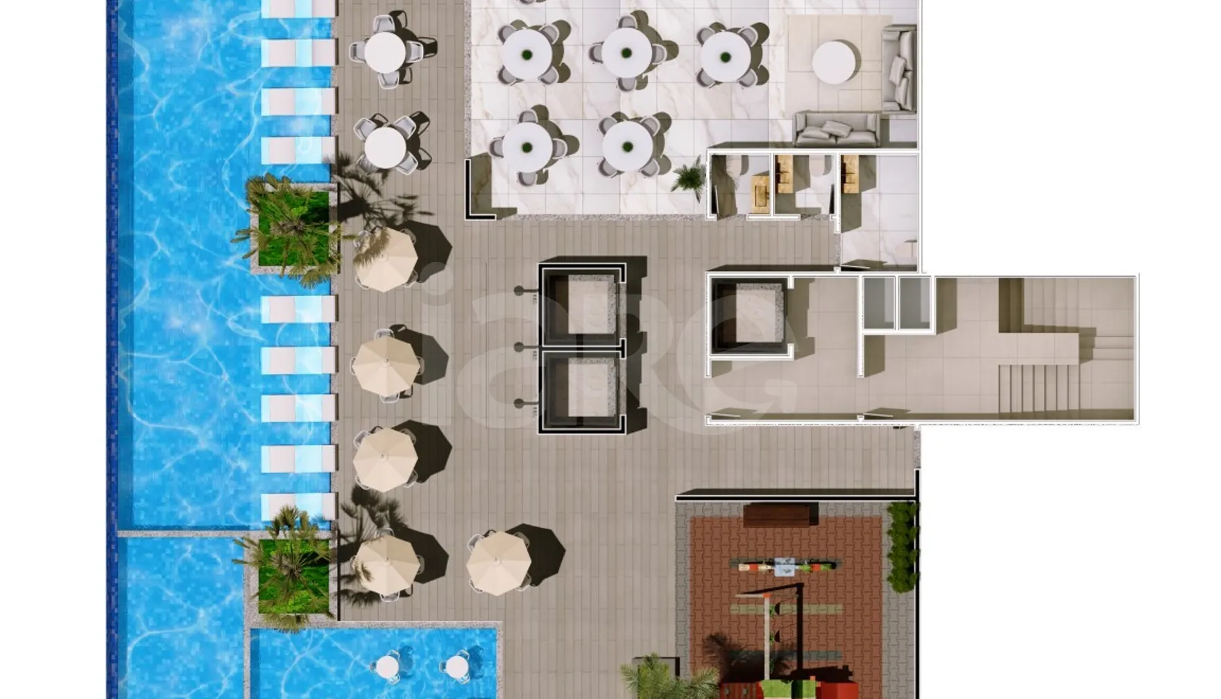 Planta — Pavimento lazer 1