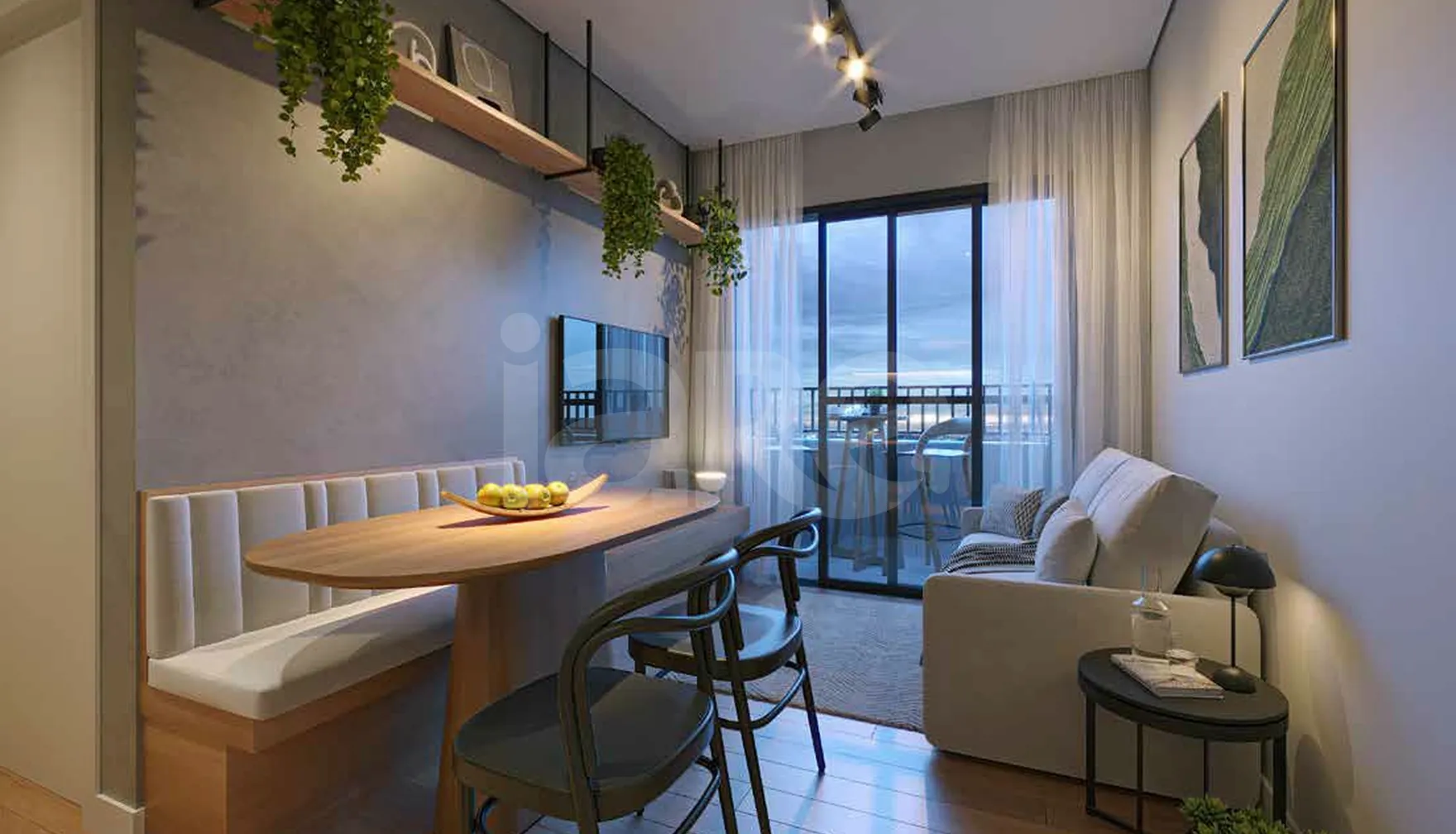 Philomena - Apartamento com 33,94 m², em Santa Teresinha — foto 2