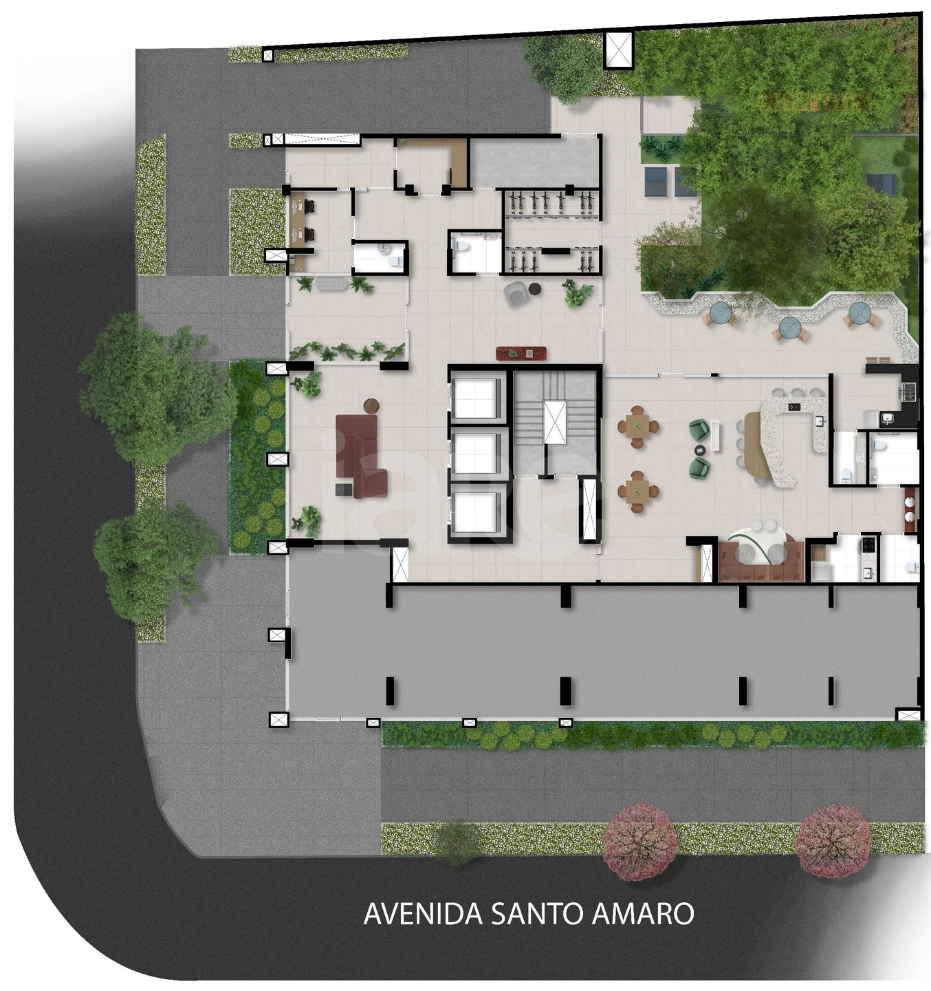 Planta — Pavimento térreo
