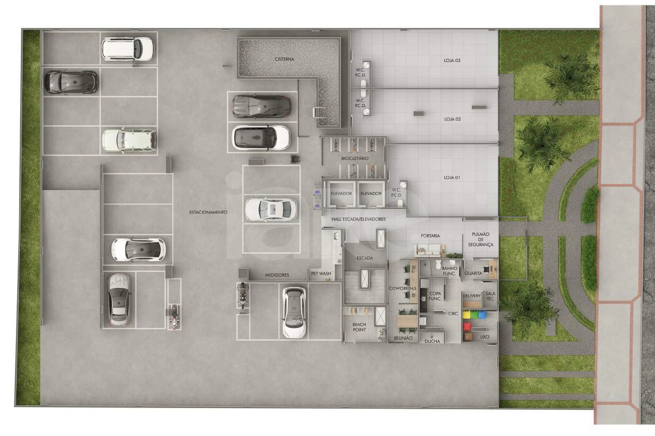 Planta — Pavimento térreo