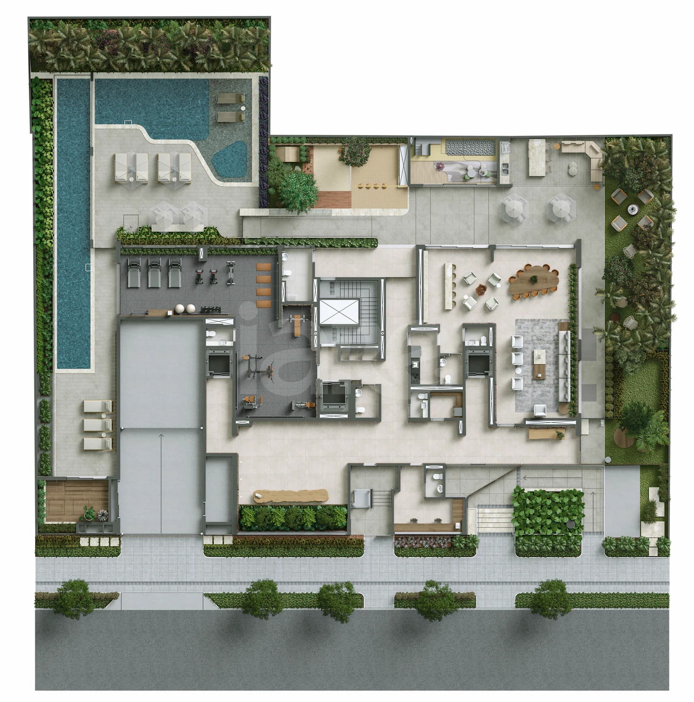 Planta — Pavimento térreo
