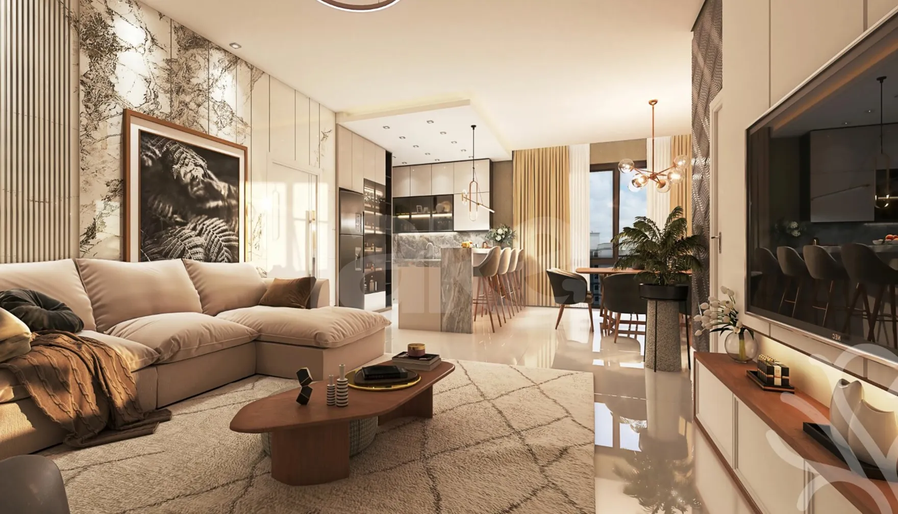 Jequitibá Residence - Apartamento com 126,74 m², em Meia Praia — foto 2