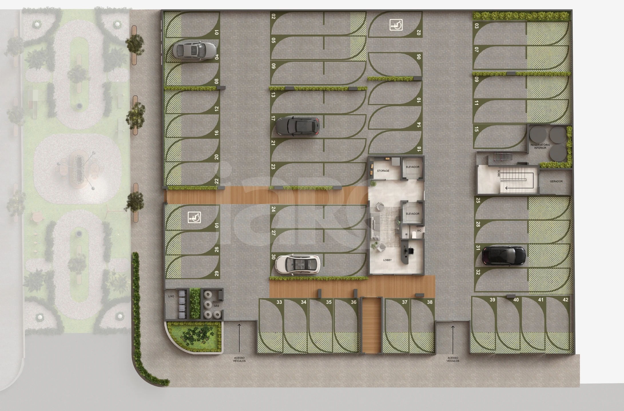 Planta — Pavimento térreo