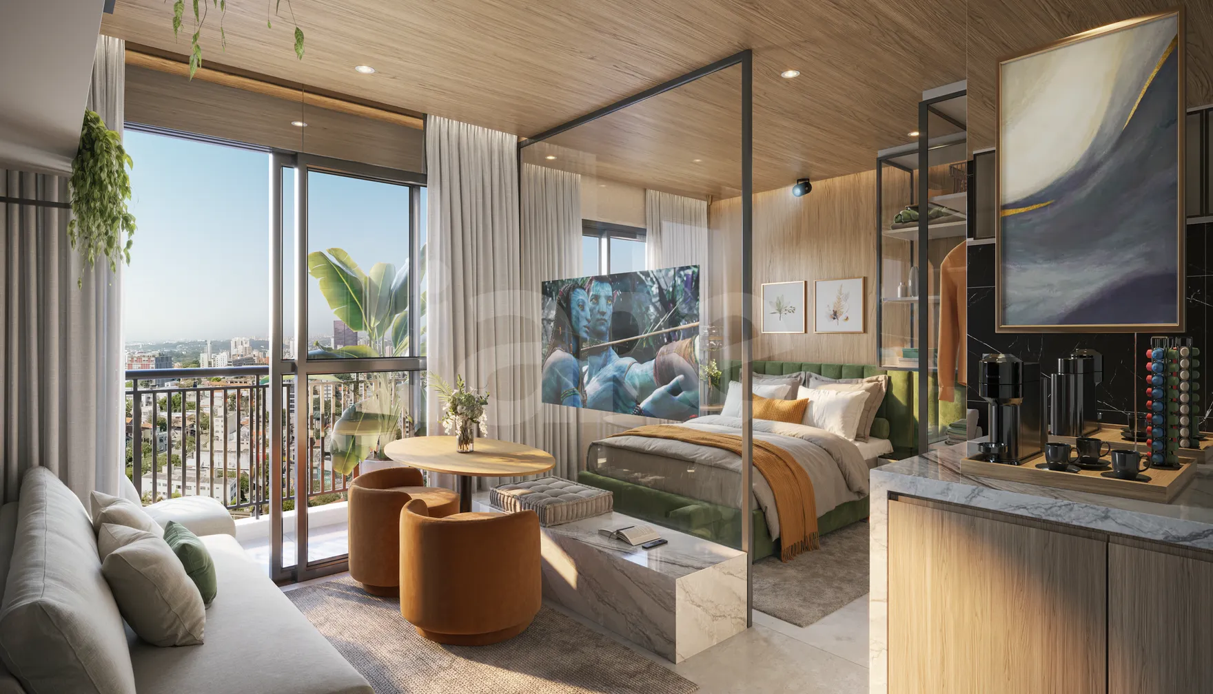 TAG Jardim Guedala - Apartamento com 40,01 m², em Morumbi — foto 2