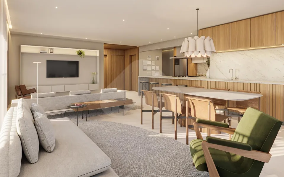 Axis Campo Belo - Apartamento com 131,16 m², em Campo Belo — foto 2