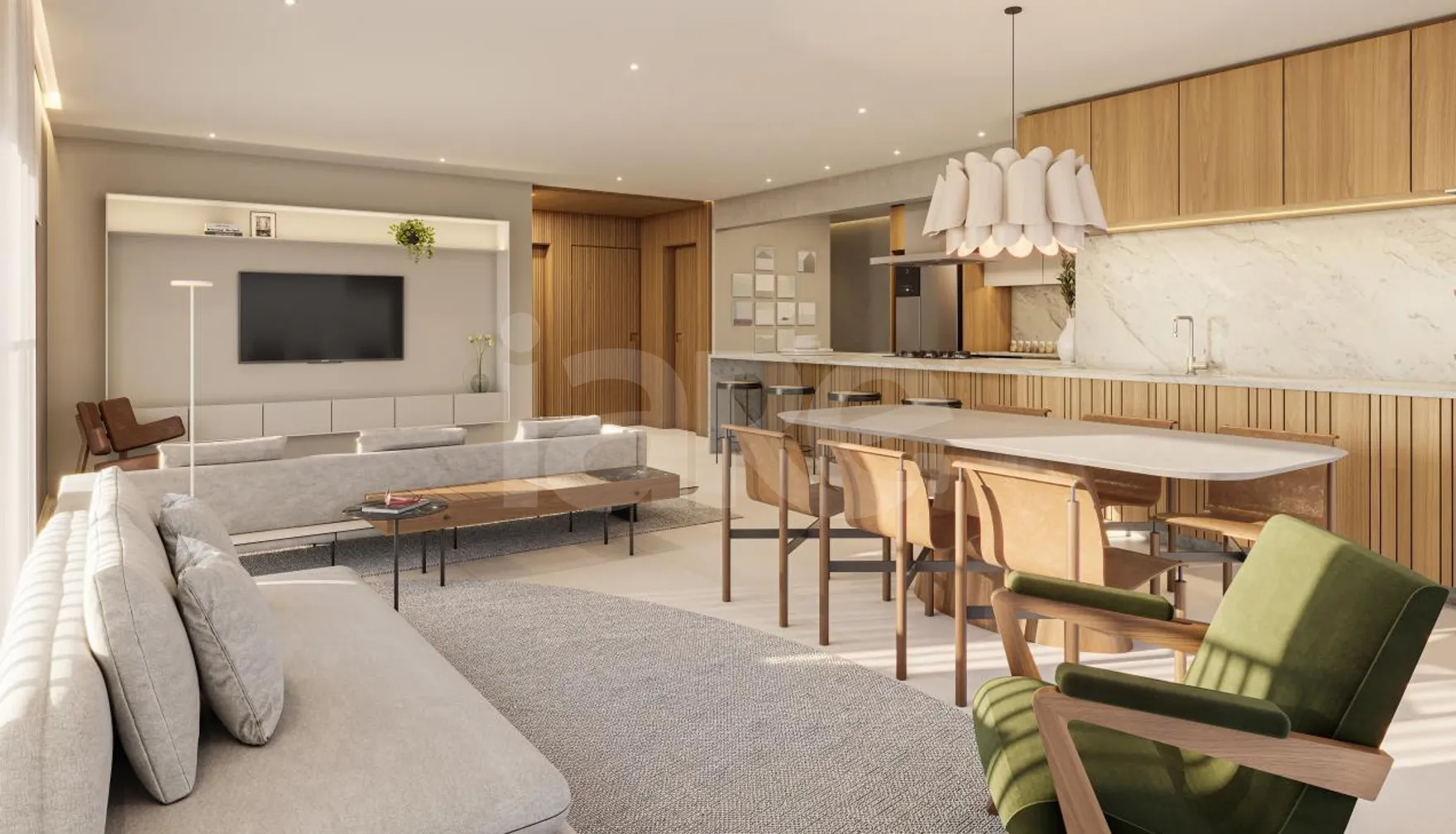 Axis Campo Belo - Apartamento com 131,16 m², em Campo Belo — foto 2