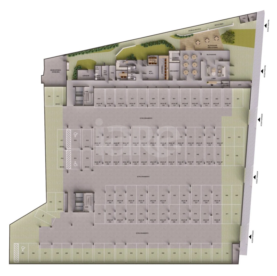 Planta — Pavimento térreo