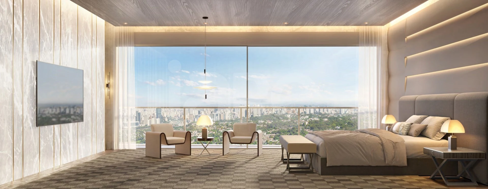 Vista Cyrela Venezia - Apartamento com 515 m², em Jardim Guedala — foto 7