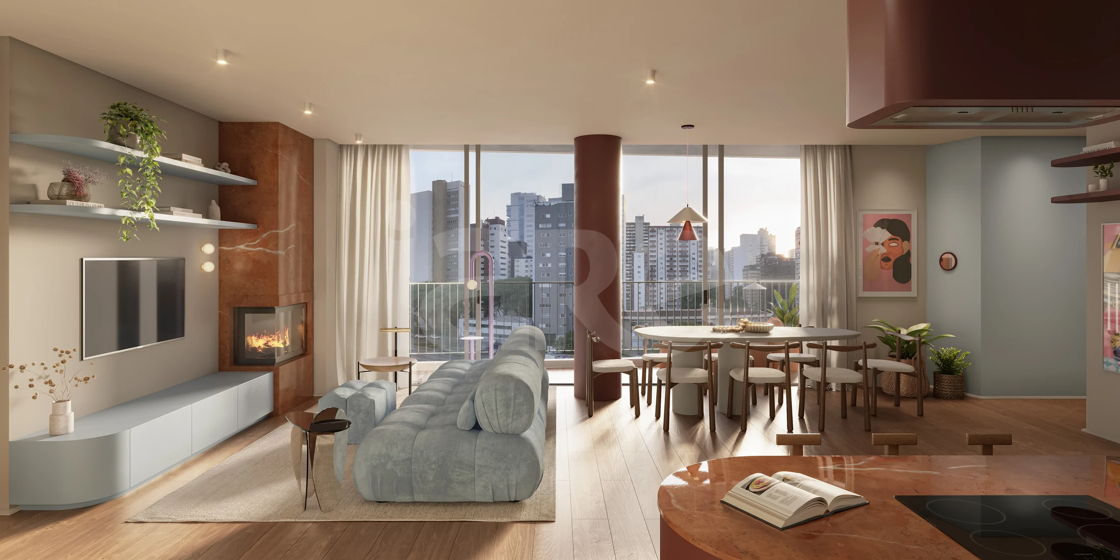 Mova WF - Cobertura com 215,3 m², em Batel — foto 3