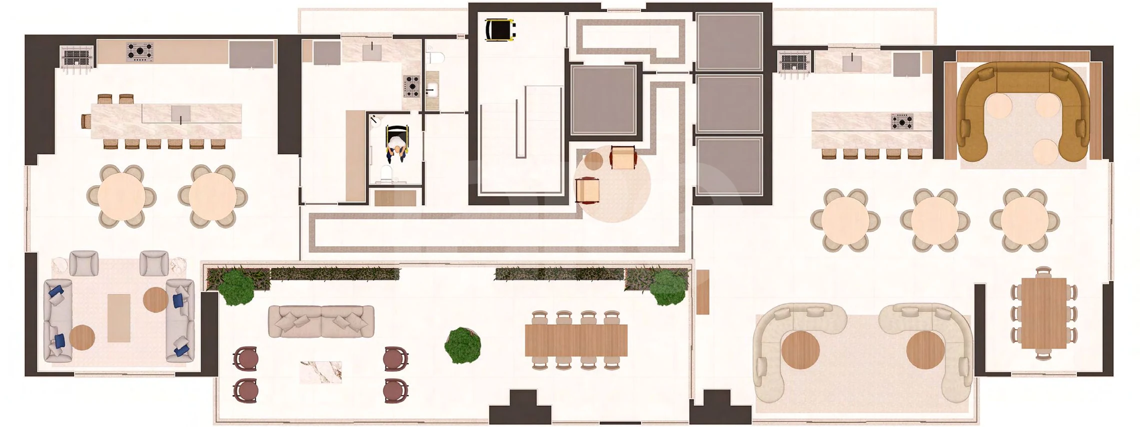 Planta — Pavimento rooftop