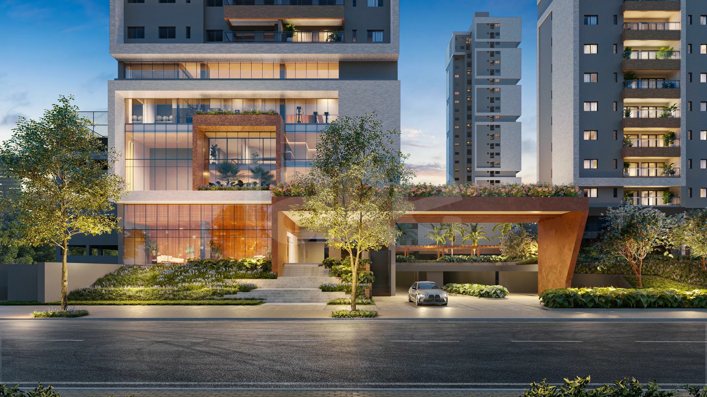 Raízes - Apartamento com 128,91 m², em Ilha do Leite — foto 3
