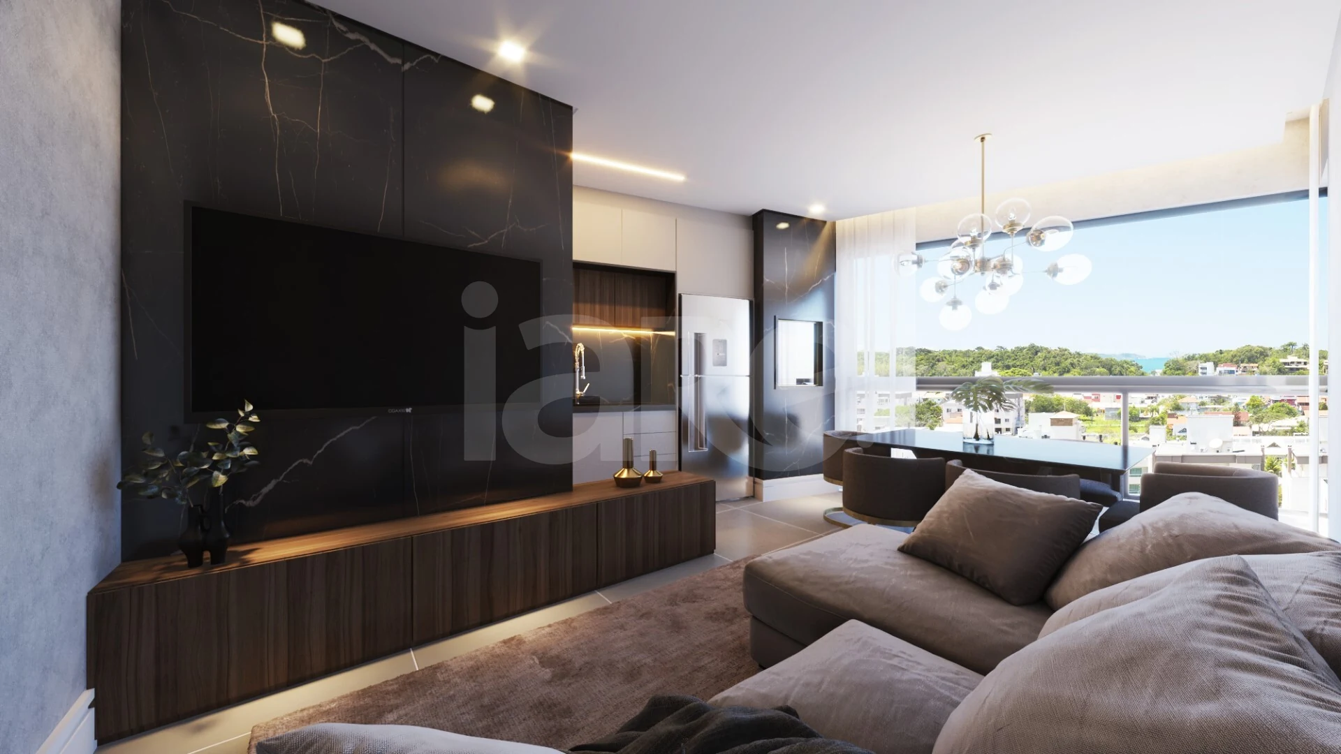 Altos do Perequê - Apartamento com 60,97 m², em Alto Perequê — foto 2