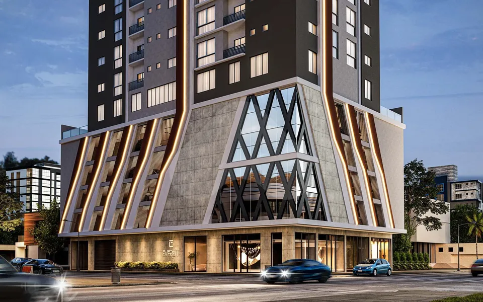 Everett Residence - Apartamento com 69,87 m², em Jardim Praia Mar — foto 2