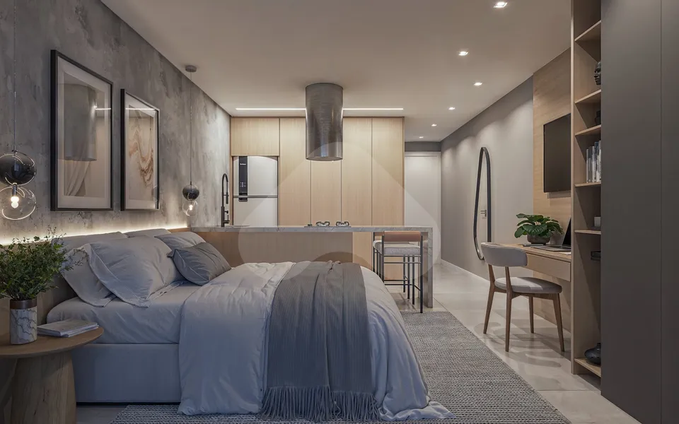 Saint Zambelli - Studio com 34,81 m², em Ingleses do Rio Vermelho — foto 43