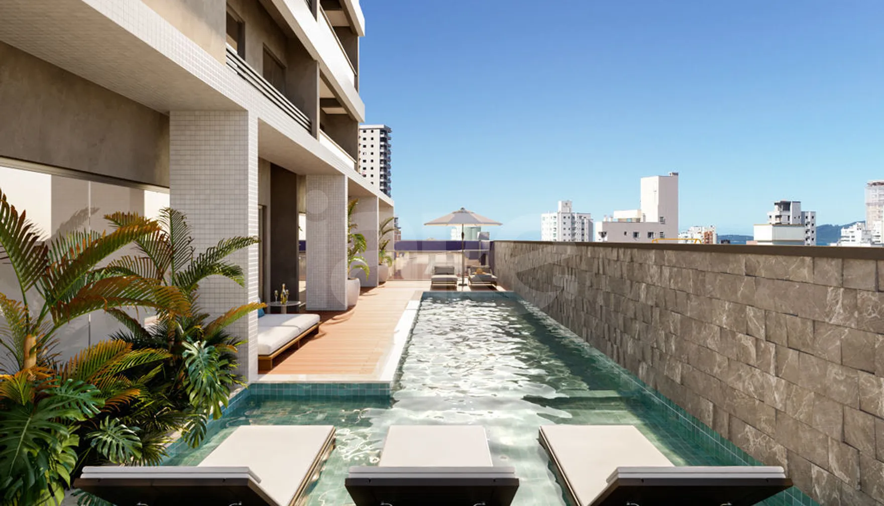 Maria Luísa Residence - Apartamento com 70 m², em Morretes — foto 12