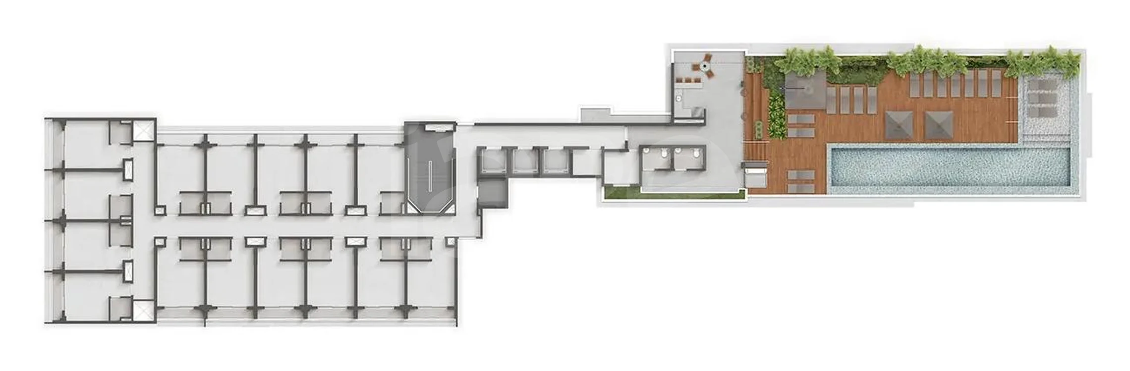 Planta — Pavimento 25