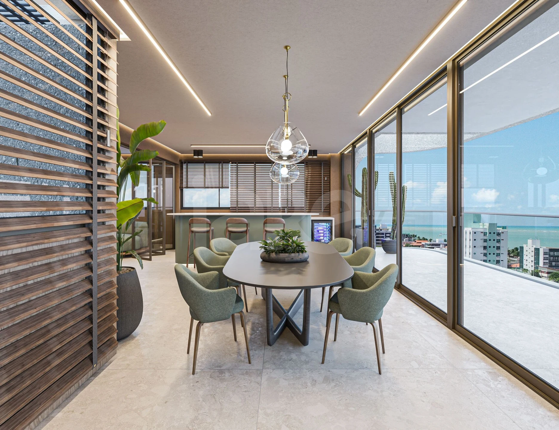 Wave - Apartamento com 104 m², em Camboinha — foto 15