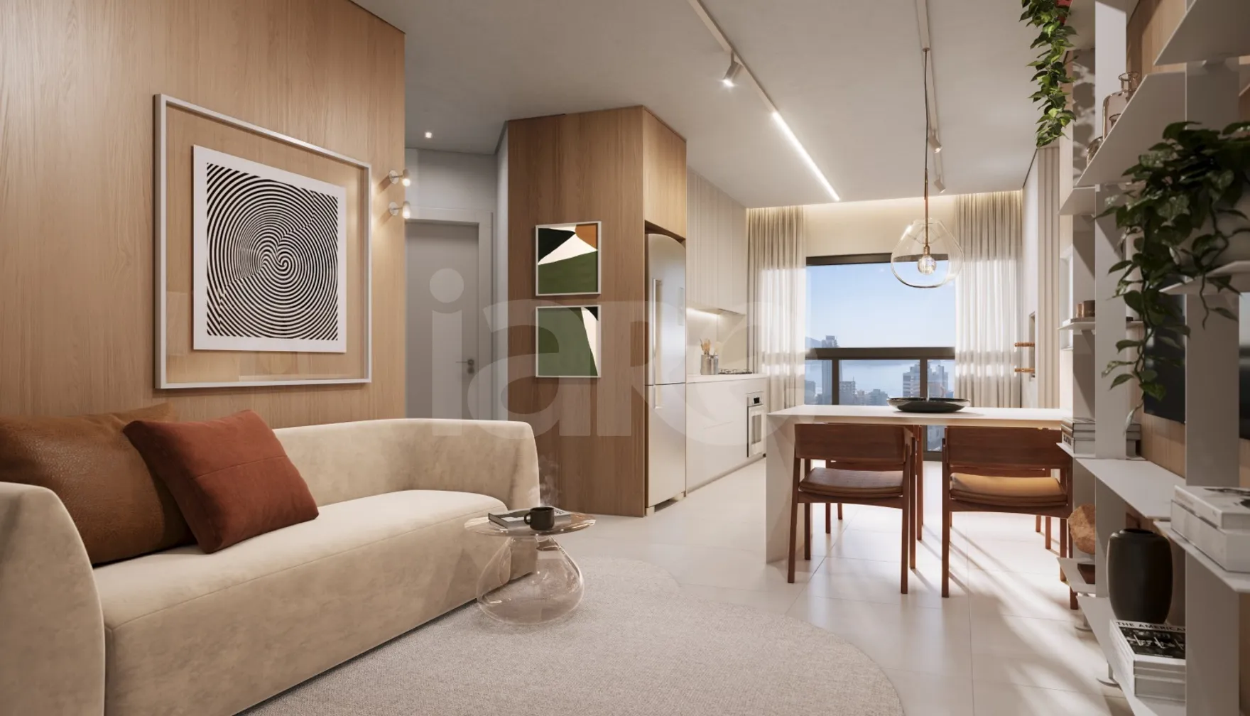 Amistá - Apartamento com 69,39 m², em Morretes — foto 2