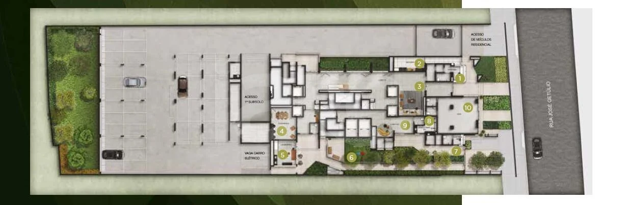 Planta — Pavimento térreo 2