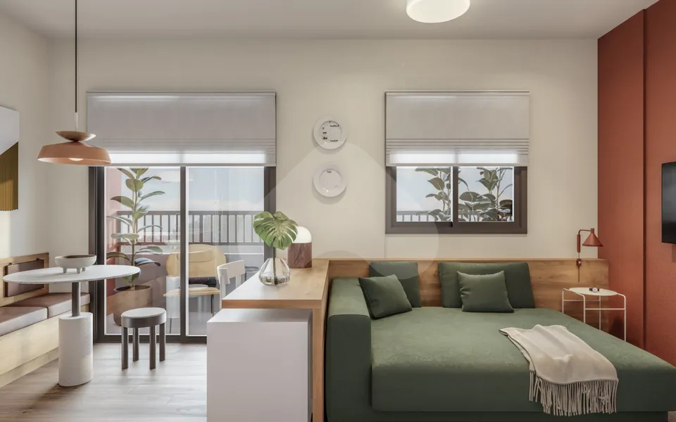 Station Vila Madalena - Apartamento com 35,58 m², em Vila Madalena — foto 3